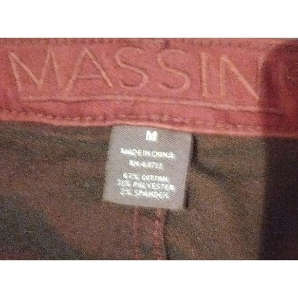 Massini – Burgundy Jegging Pants - Picture 7 of 7